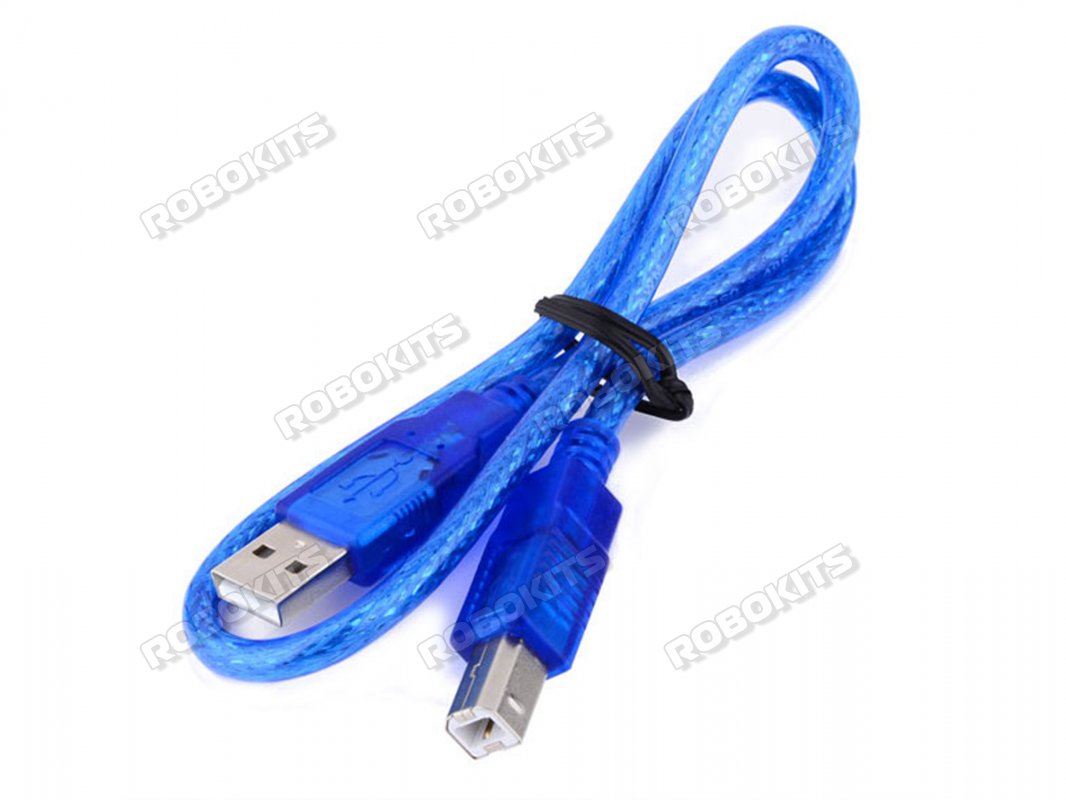 Cable For board compatible with Arduino (USB A to B) - Click Image to Close