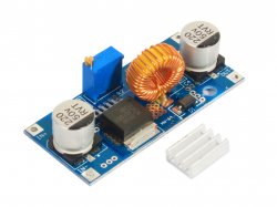 Step down DC-DC adjustable voltage regulator 5V-32V 5A (XL4015E1 Based)