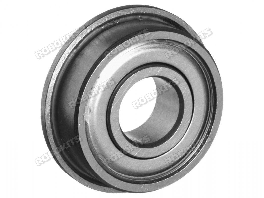 F696ZZ Flanged Shielded Deep Groove Ball Bearing - Click Image to Close