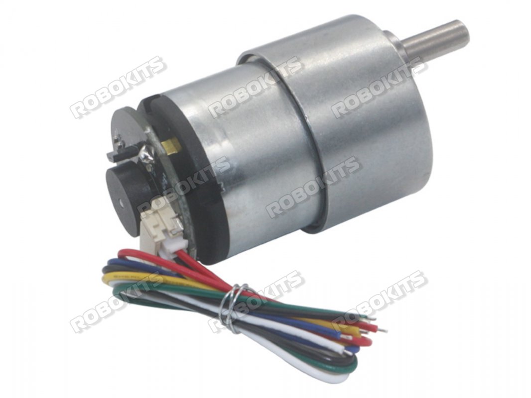 Rhino GB37 12V 60RPM 10.4Kgcm DC Geared Encoder Servo Motor