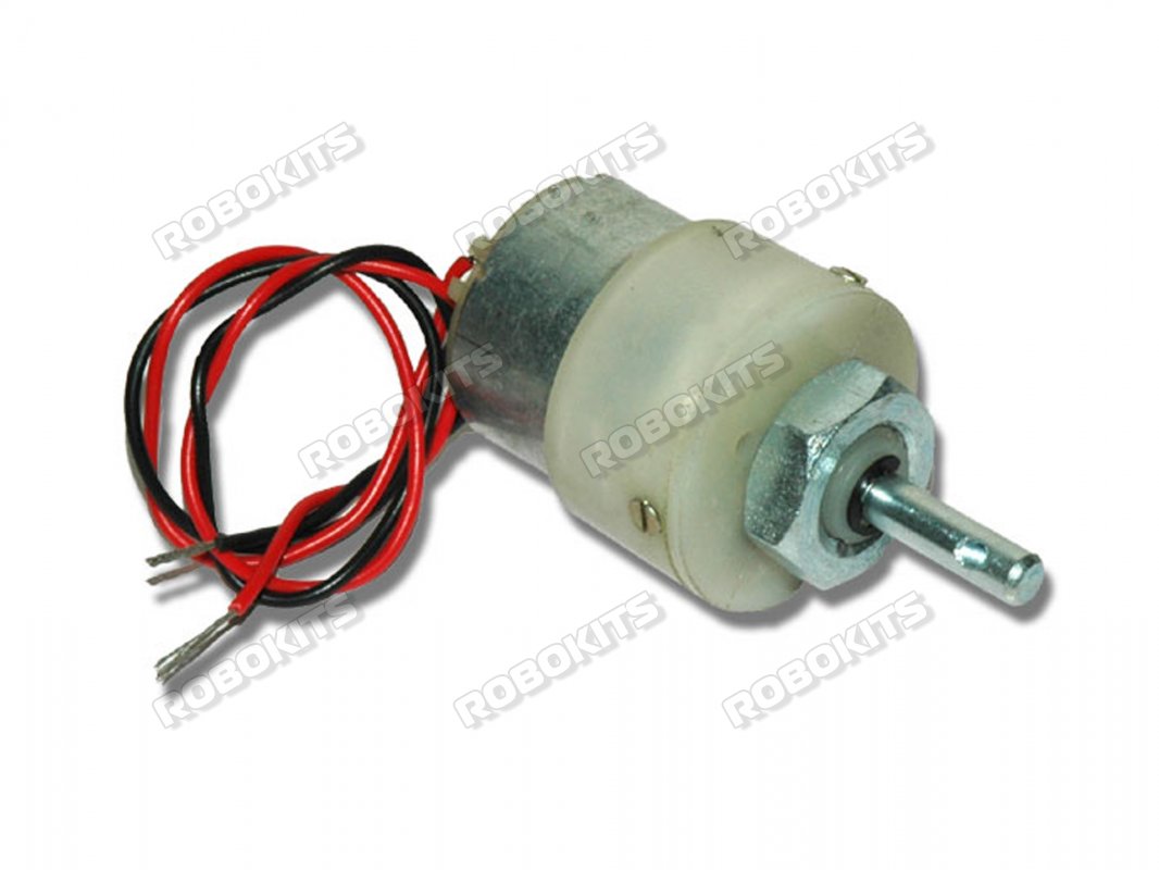 30RPM 12V DC Motor with Gearbox