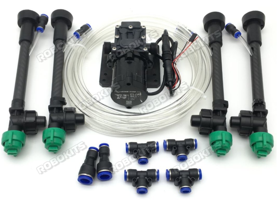 HOBBYWING 8L Brushless Water Pump and Spray System with Pressure Nozzles for Agricultural Drone