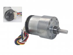 Miniature DC Geared Encoder motor 12V 200RPM