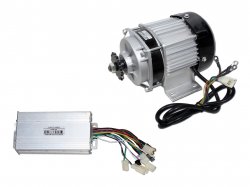 E-BIKE BLDC GEARED MOTOR 1418ZXF 48V 450RPM 500W WITH CONTROLLER (PREMIUM QUALITY)