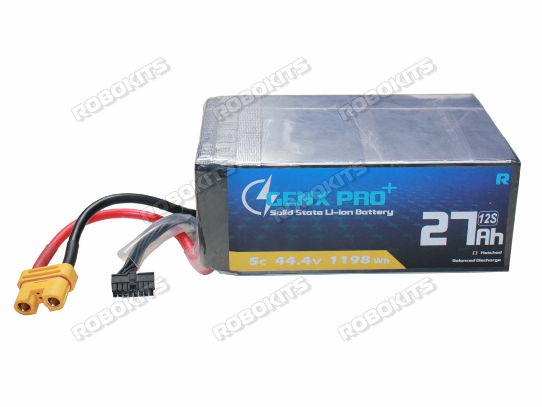 GenX Pro+ Solid State 44.4V 12S 27000mAh 5C / 10C Premium Li-ion Battery
