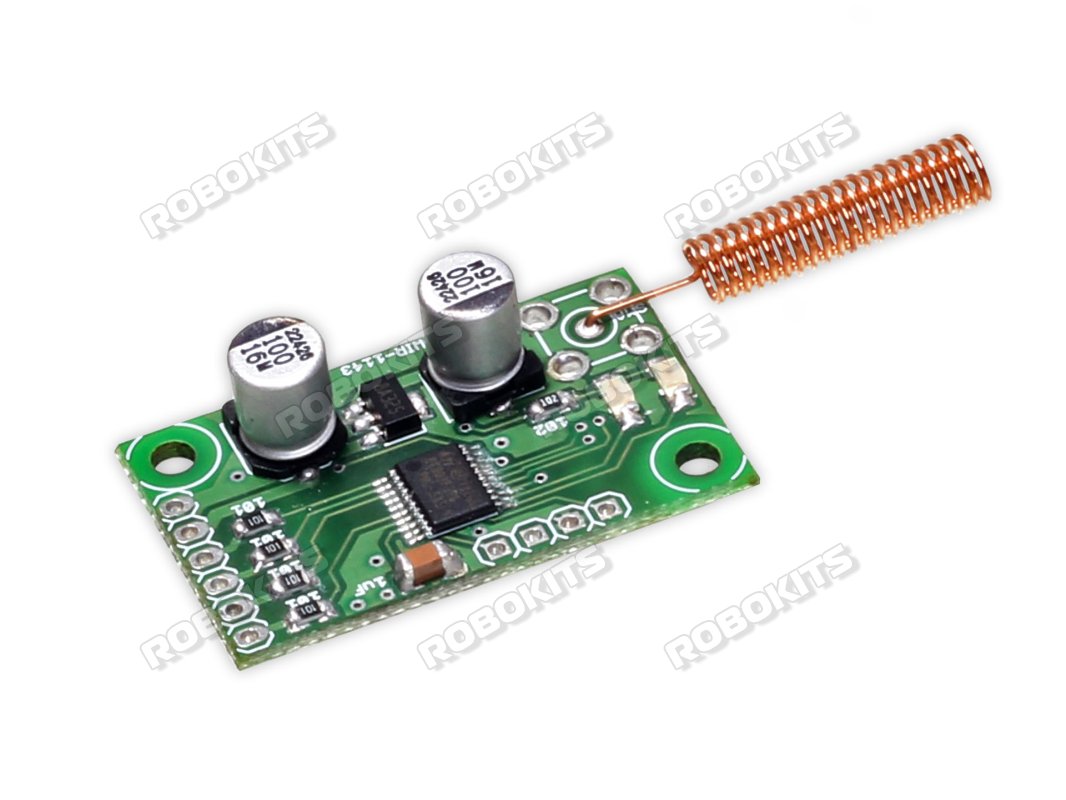 Wireless RF Serial Link 433Mhz +20DBm 2Km Range