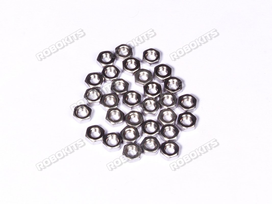 M4 Nuts 304 Stainless Steel MOQ 50 pcs - Click Image to Close