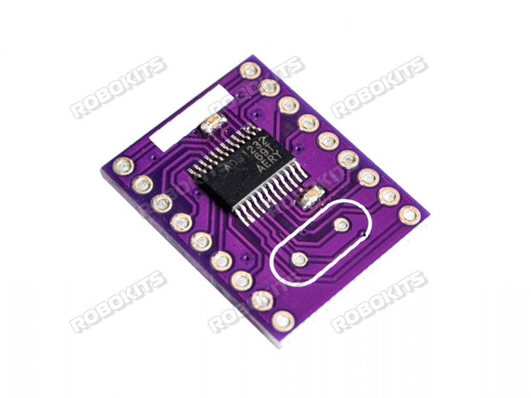 ADS1232 24-bit Ultra Low Noise High Quality Analog-to-Digital Converter - Click Image to Close