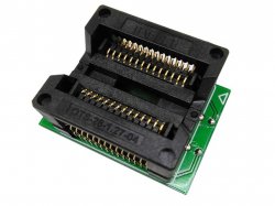 Programming Socket for SOP28 to 28pin Breakout with 7.5mm IC Width and 1.27mm Pitch