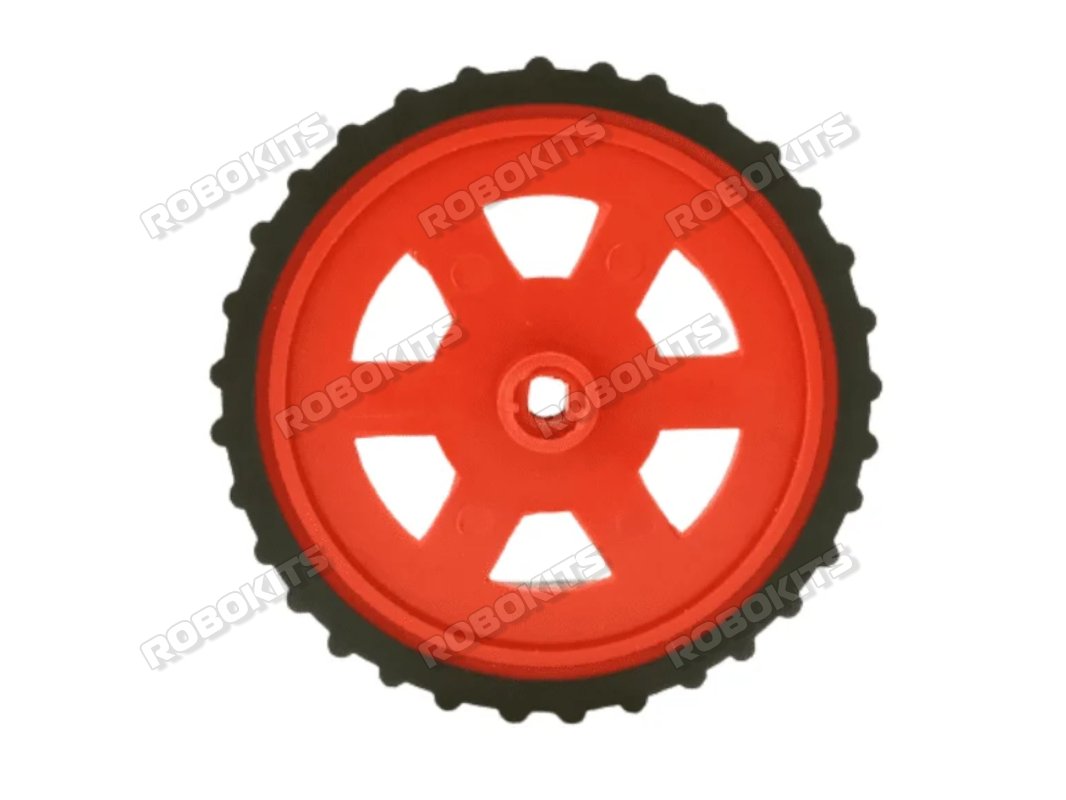 Hobby Purpose Tracked Wheel 65MM Diameter For BO Motor - Click Image to Close