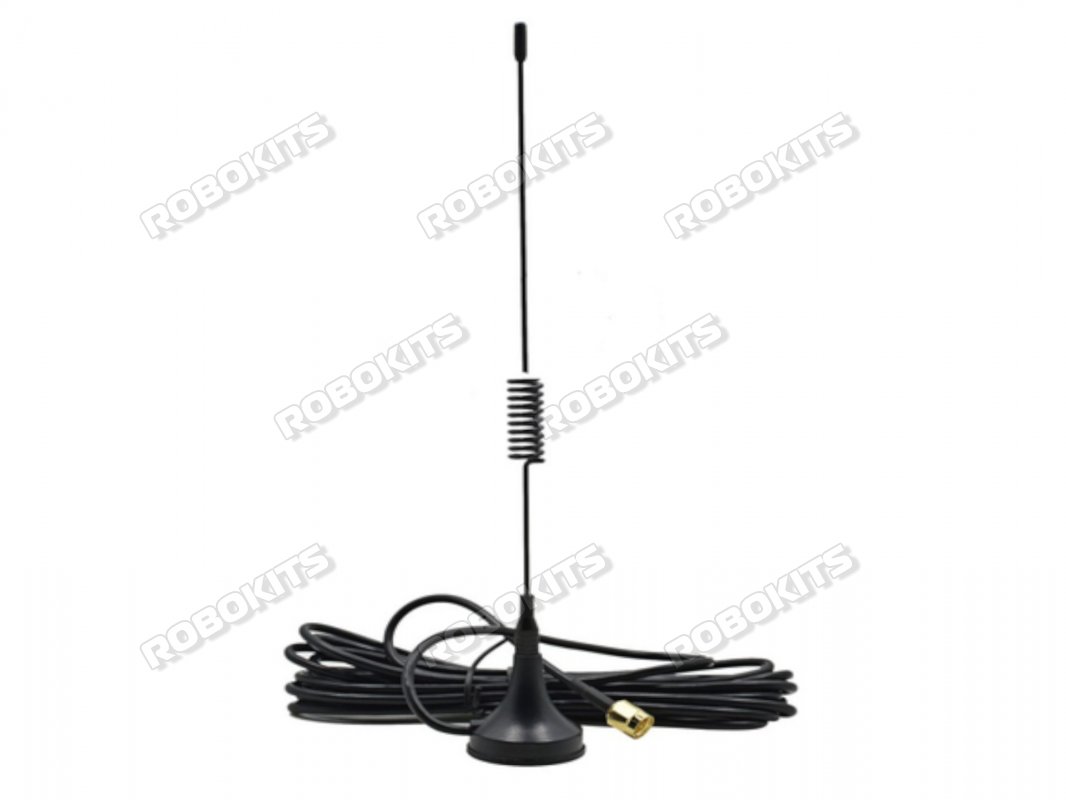 824 – 960 MHz And 1710 – 2170 MHz Dual-Band 4 dBi Magnetic Mount Antenna for GSM FCT Device