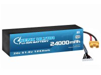 GenX Ultra 51.8V 14S6P 24000mah 20C/40C Discharge Premium Lithium ion Rechargeable Battery