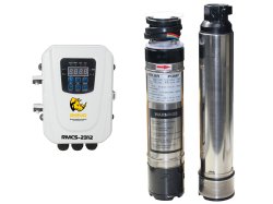 Rhino Solar 1HP VFD MPPT DC 10Amp and RHINO 12 STAGE 1HP 80V SUBMERSIBLE SOLAR AC PUMP