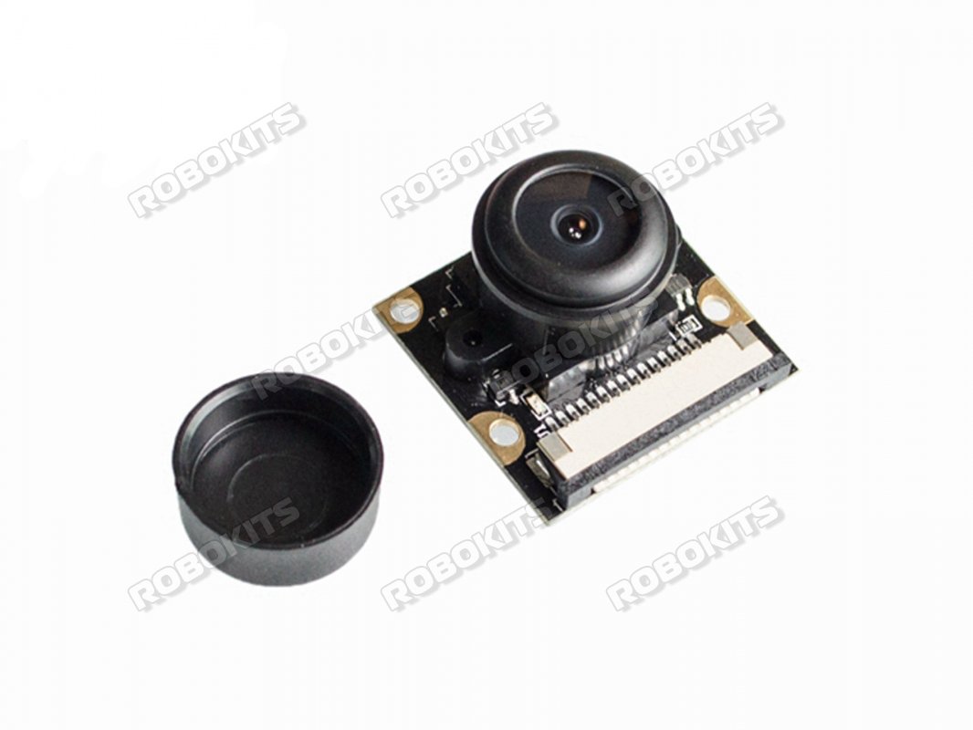 5MP Infrared Night Vision Fish-eye lens 170deg FOV Surveillance Camera Module Raspberry PI Compatible - Click Image to Close