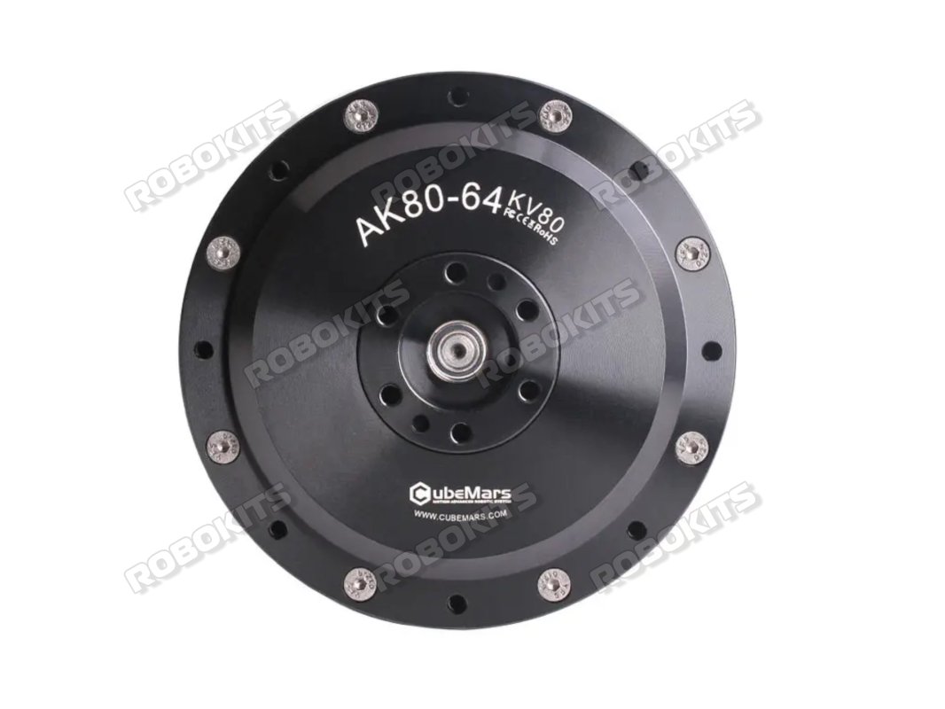 T-motor CubeMars AK80-64 80KV Brushless DC Actuator Robot Joint Motor along with the driver