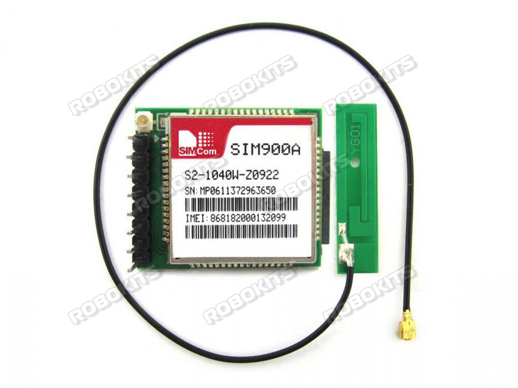 SIM900A GSM/GPRS Modem with PCB antenna UART Interface