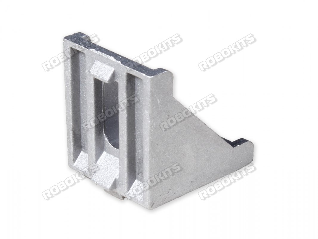 L Shape Aluminium Reinforcement Clamp With Straight Angle for 4040 Profile MOQ 4pcs