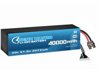 GenX Ultra 51.8V 14S10P 40000mah 20C/40C Discharge Premium Lithium ion Rechargeable Battery