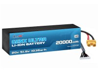 GenX Ultra 51.8V 14S5P 20000mah 20C/40C Discharge Premium Lithium ion Rechargeable Battery