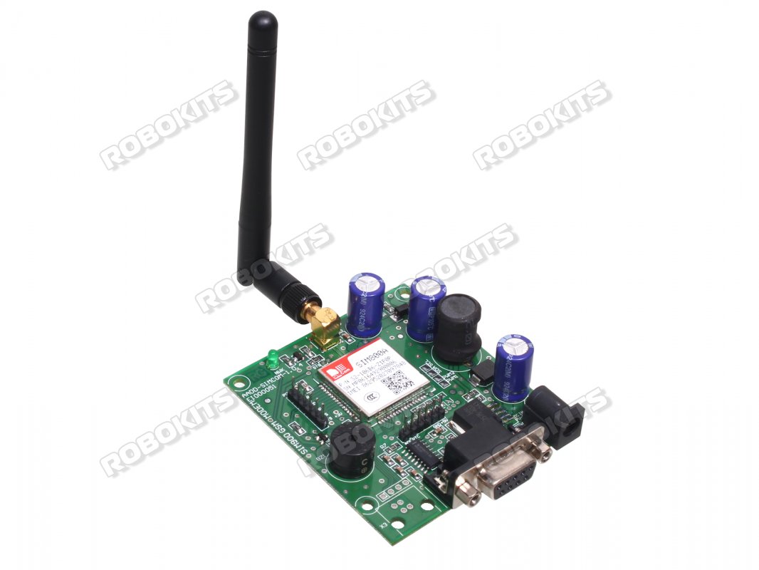 SIM 800A GSM GPRS Module with RS232 Interface - Click Image to Close