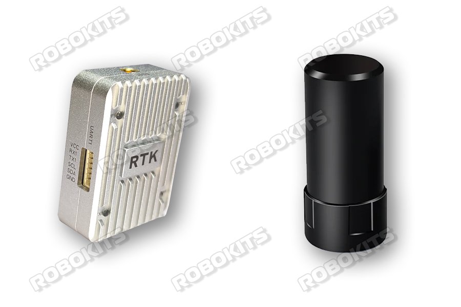 GenX RTK F9P Tough Fly (Tough + Helical Antenna) RTK GPS Quad-Constellation GNSS module for drones