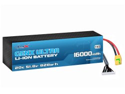 GenX Ultra 51.8V 14S4P 16000mah 20C/40C Discharge Premium Lithium ion Rechargeable Battery