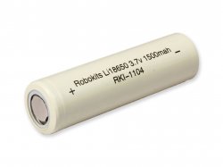 Lithium-Ion 18650 Rechargeable Cell 3.7V 1500mAh (2C) Grade-A
