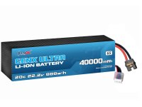 GenX Ultra 22.2V 6S10P 40000mah 20C/40C Discharge Premium Lithium ion Rechargeable Battery