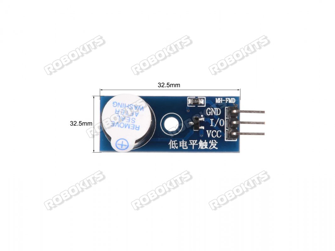 Active Alarm Buzzer Module Compatible with Arduino - Click Image to Close