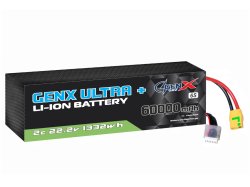 GenX Ultra+ 22.2V 6S10P 60000mah 2C/5C Premium Lithium Ion Rechargeable Battery