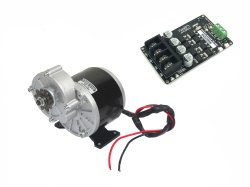 EBIKE DC MOTOR MY1016Z3 24V 300RPM 350W with Cytron MD20A Driver (Original)