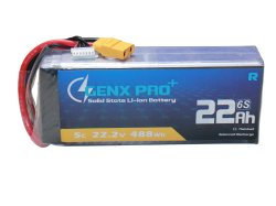GenX Pro+ Solid State 22.2V 6S 22000mAh 5C / 10C Premium Li-ion Battery