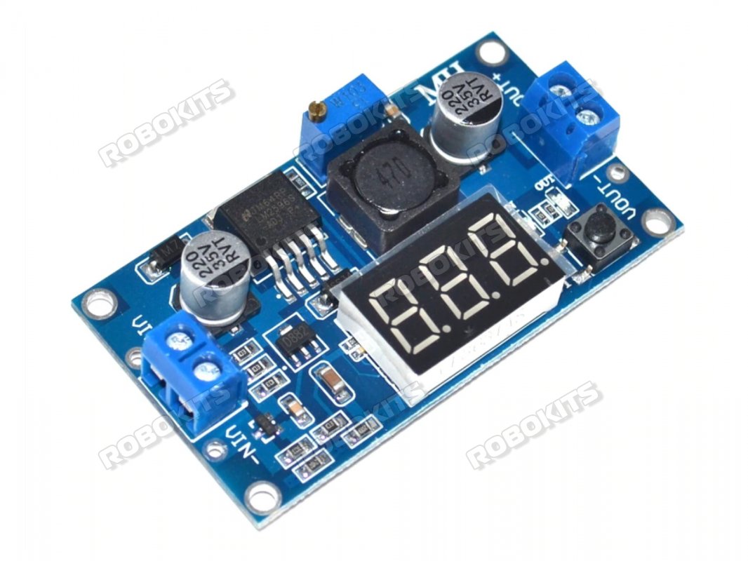 LM2596 DC to DC 40V 3A Step Down Module with Voltage Display