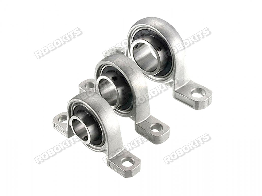 Astro KP001 12mm Inner diameter High Quality Zinc Alloy Mounted Pillow Block Insert Bearing - Click Image to Close