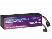 GenX Molicel+ 51.8V 14S8P 36000mah 12C/20C Premium Lithium Ion Rechargeable Battery