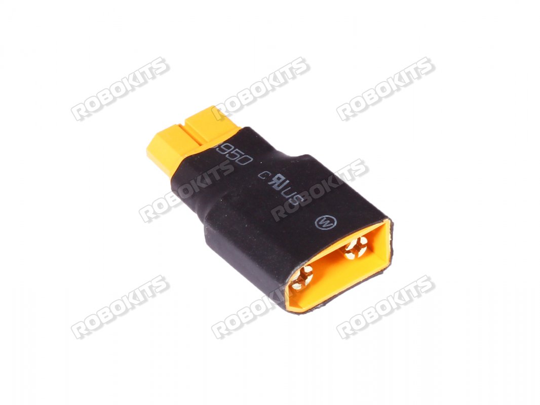 XT90 Male Plug to XT60 Female Plug Connector - Click Image to Close