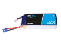 Skycell 14.8V 4S 12000mah 25C (Lipo) Lithium Polymer Rechargeable Battery