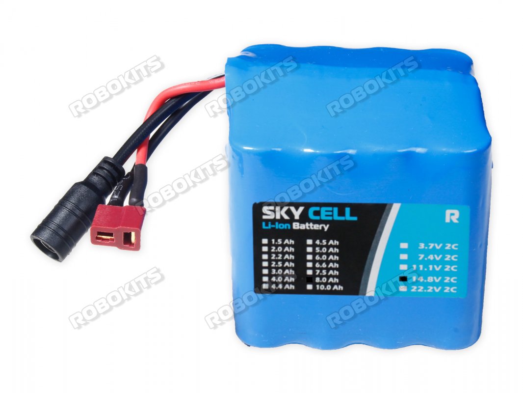 Li-Ion 14.8V 8000mAh (2C) With Inbuilt Charger-Protection