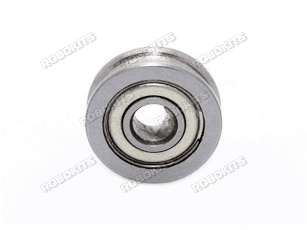 U Groove Pulley Bearings U604ZZ 4*13*4mm - Click Image to Close