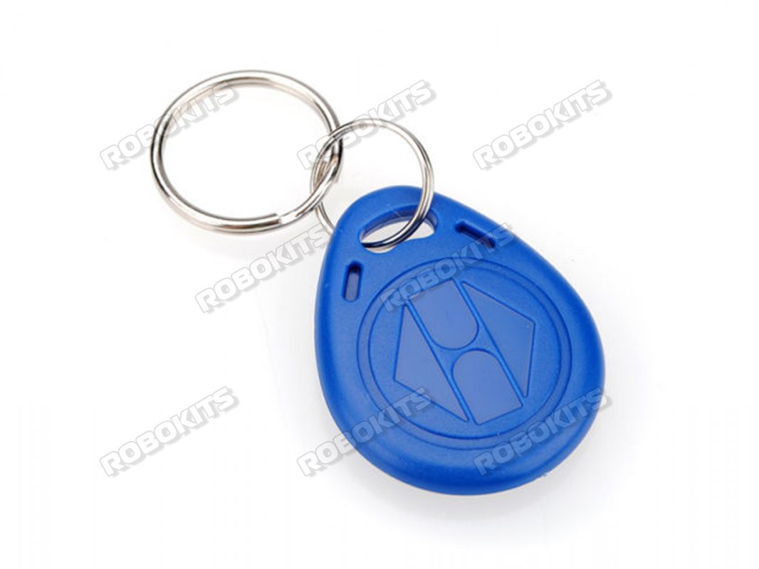 RFID Keychain tag compatible with EM4100 - Click Image to Close