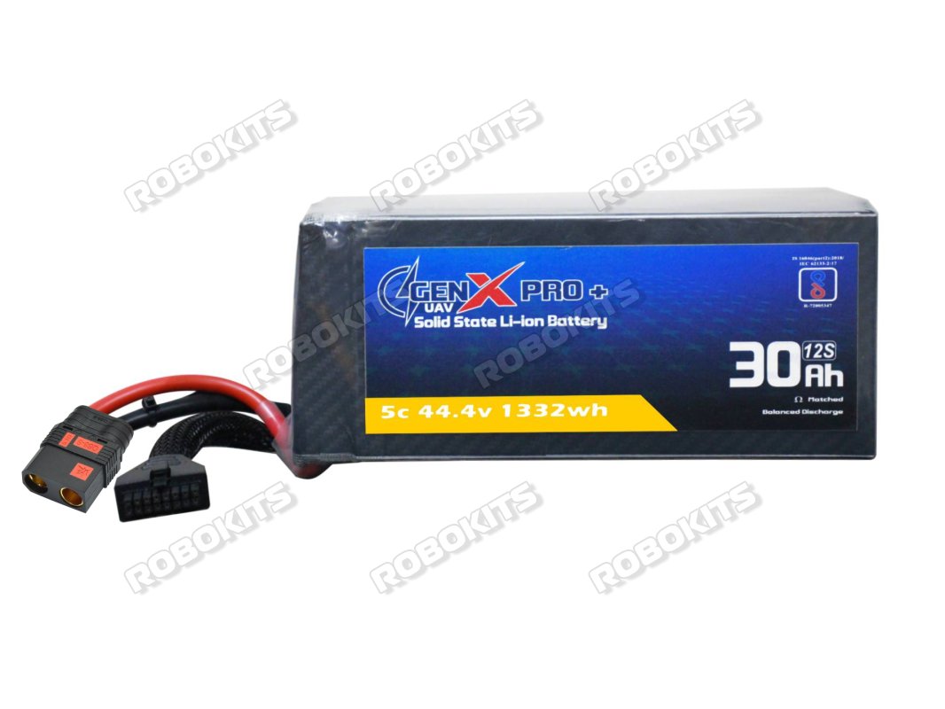 GenX Pro+ Solid State 44.4V 12S 30000mAh 5C / 10C Premium Li-ion Battery