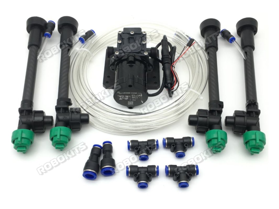HOBBYWING 5L Brushless Water Pump and Spray System with Pressure Nozzles for Agricultural Drone