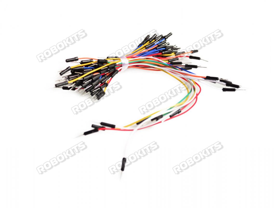 Multicolour Male to Male 65pcs Breadboard Jumper Wires - Click Image to Close