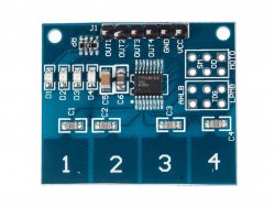 Capacitive Four point Touch Module based on TTP224