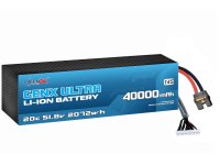 GenX Ultra 51.8V 14S10P 40000mah 20C/40C Discharge Premium Lithium ion Rechargeable Battery