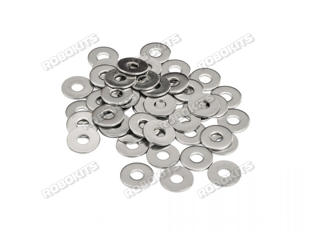 M3 Flat Washer 304 Stainless Steel MOQ 50 Pcs - Click Image to Close
