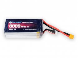 GenX 22.2V 6S 8000mAh 40C / 80C Premium Lipo Lithium Polymer Battery