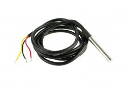 DS18B20 Temperature Sensor Probe Waterproof 1 Meter Length