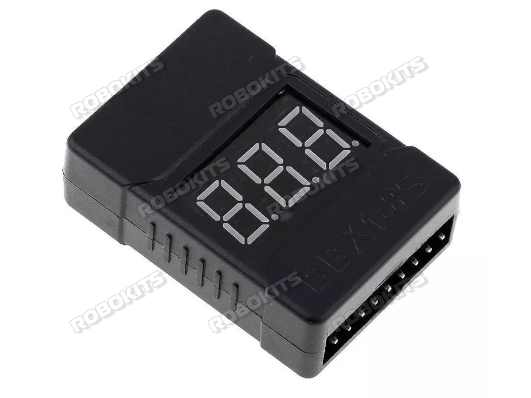 Li-po & Li-ion 1-8S Voltage checker and low voltage Alarm