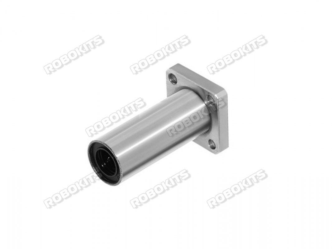 Astro LMK12LUU 12mm Long Square Flange Type Linear Bearing - Click Image to Close